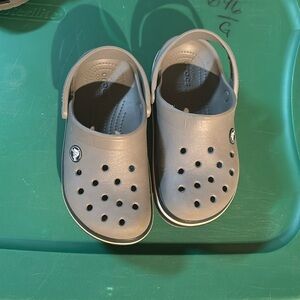 Gray Crocs siize 13
